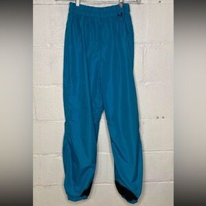 Vtg 90s Y2K Columbia Pull On Ski Snow Pants Turquoise & Purple Womens Size Large